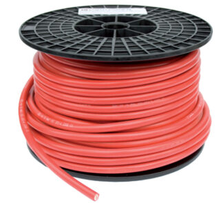 16mm startkabel / AccukabelDubbel geïsoleerde kabel rood