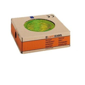Doos 100 meter - 2,5mm2 Montagesnoer aarde