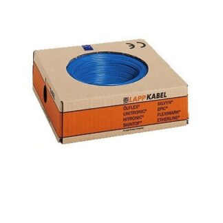 Doos 100 meter - 2,5mm2 Montagesnoer blauw